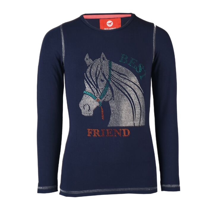 Horka Junior Shirt Flash L/S Dark Marine 