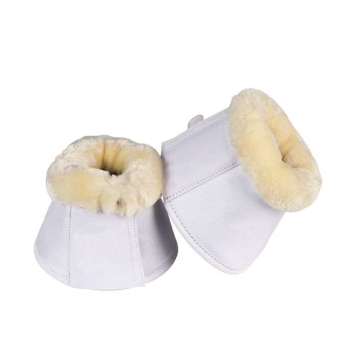 Eskadron Springschoen Fauxfur Wit