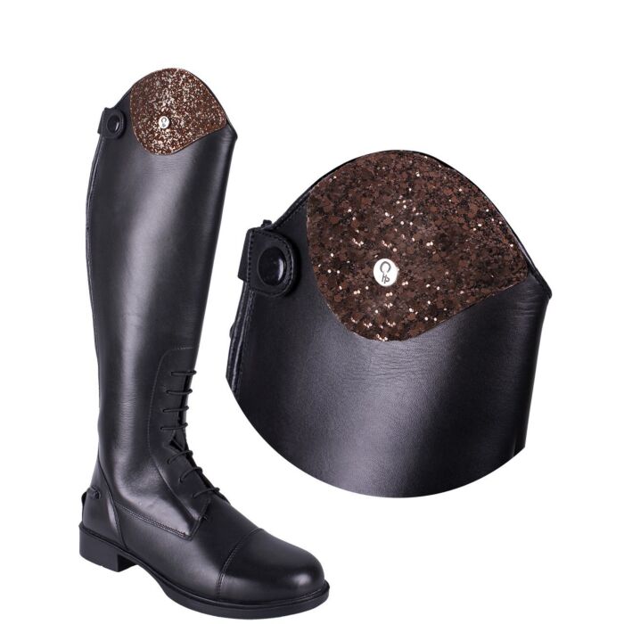 QHP verwisselbare Top rijlaars Romy Sparkle