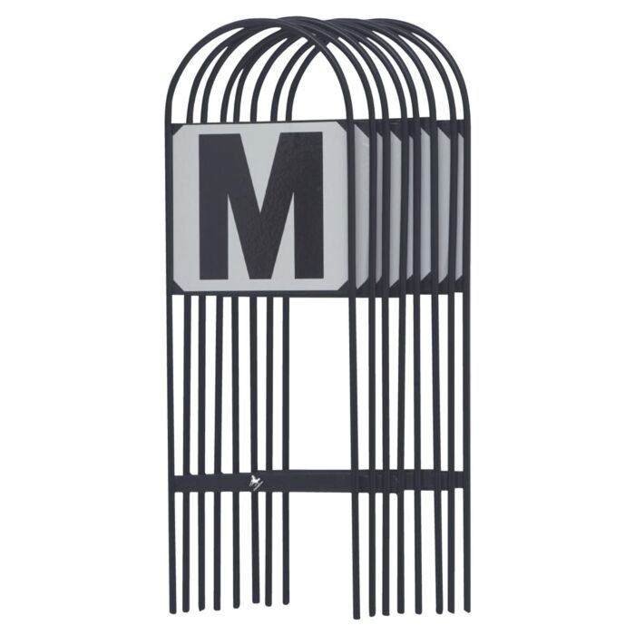 Manegeletters op standaard 20 x 40