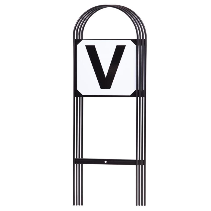 Manegeletters op standaard aanvulling 20 x 60