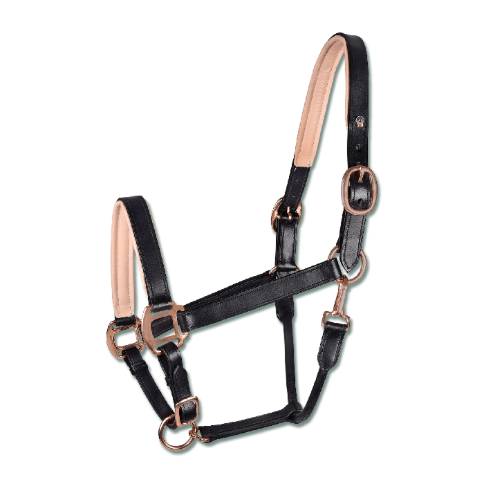 Waldhausen leren Halster Rose Gold