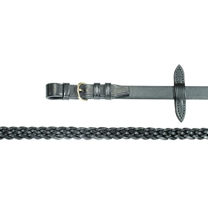 Döbert Gevlochten leren Teugels Classic 8369 18mm