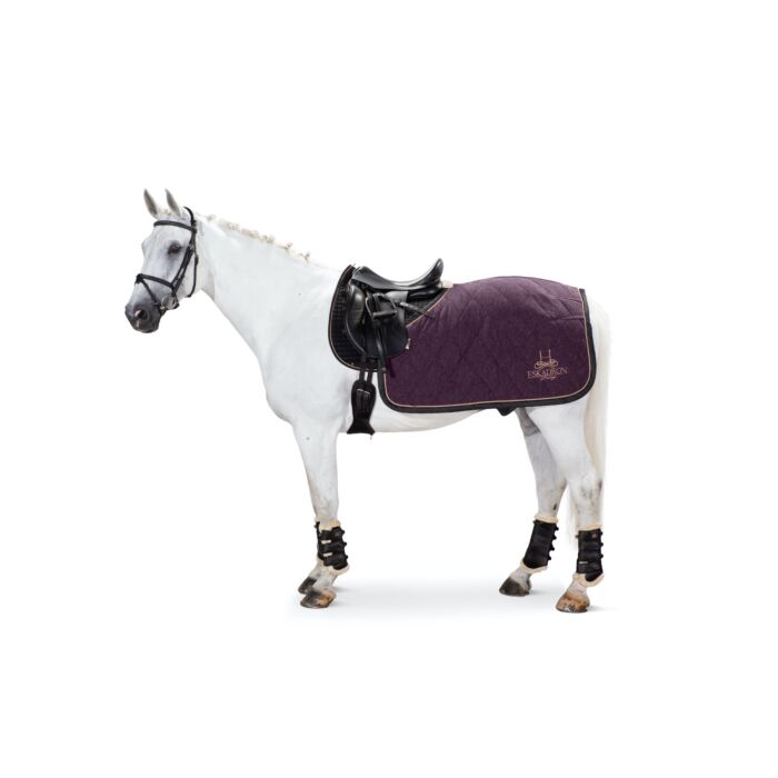 Eskadron uitrijdeken Acrylic Quilted Heritage Deepberry