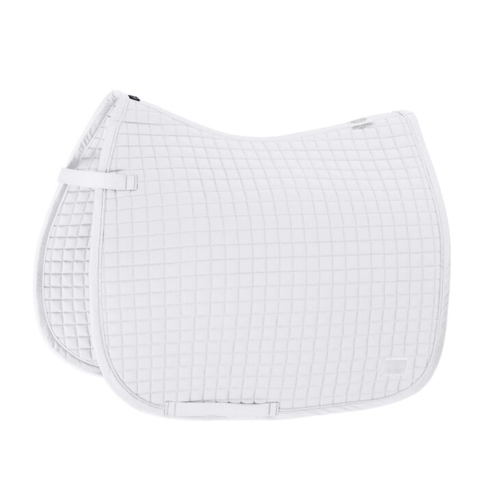 Eskadron Zadeldek Cotton Platinum White