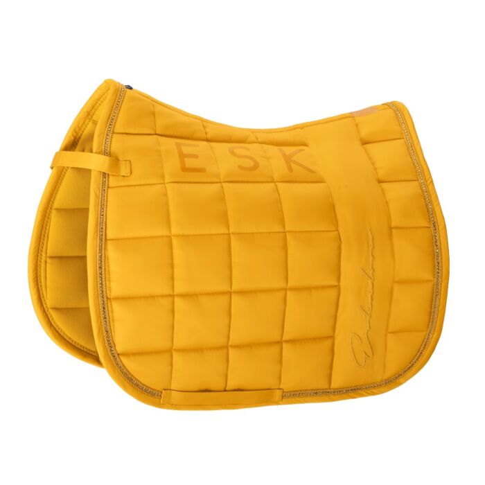 Eskadron zadeldek Big Square Glossy Crystal Classic Sports Vintage Gold