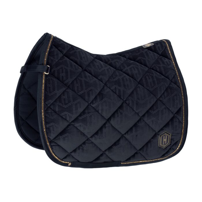 Eskadron Heritage Velvet Crystal Zadeldek Navy