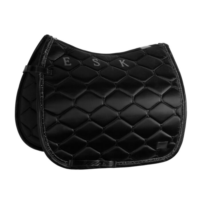 Eskadron Zadeldek Shinegloss Crystal Black Dressuur