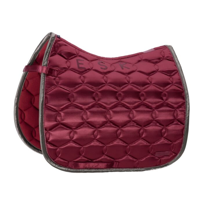 Eskadron Zadeldek Satin Contrast Classic Sports Rustic Red