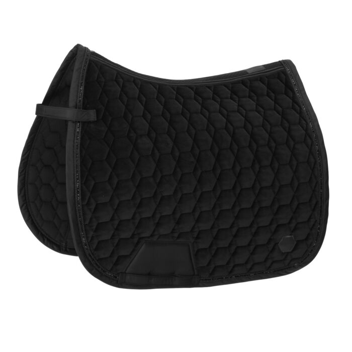 Eskadron zadeldek Velvet Crystal Reflexx Black