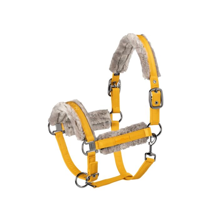 Eskadron Halster Doublepin Faux Fur Glossy Vintage Gold