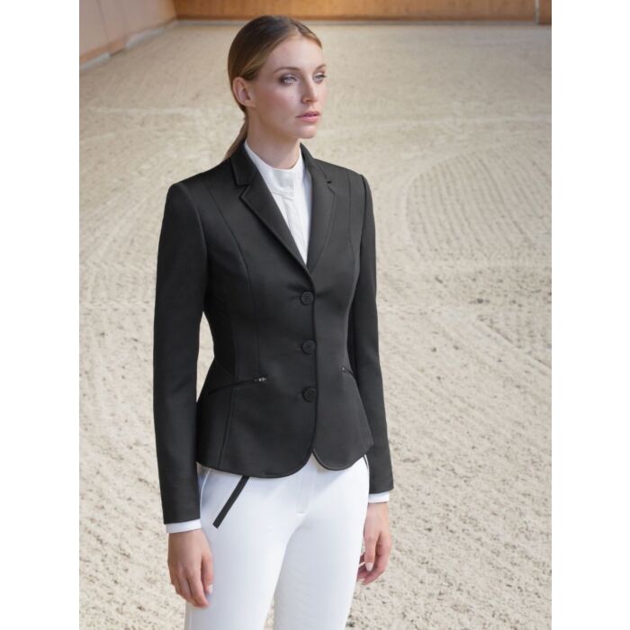 Equiline Dames Wedstrijdjas Celloc Power Stretch Black