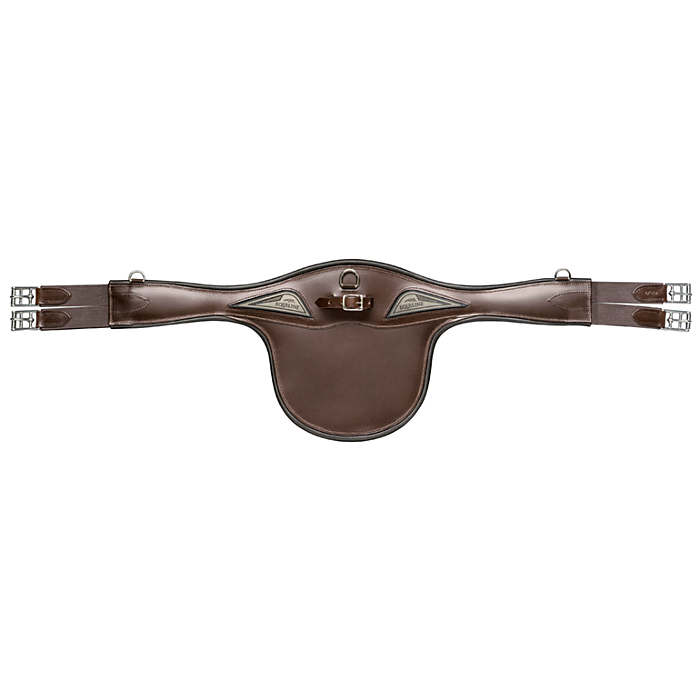 Equiline leren Spingsingel met Buikflap