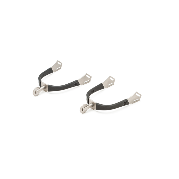 Lorenzini Titanium Sporen met Glad Wiel 25 mm