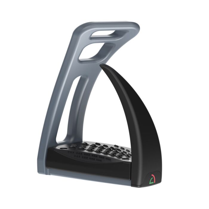 Safe Riding Veiligheidsbeugels S1 Safety Stirrups Gunmetal Grey /Black