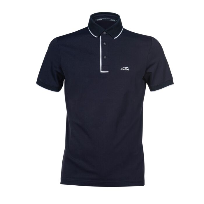 Equiline Heren Polo Shirt Ezare Blue