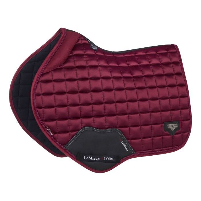 LeMIEUX Loire Memory Satin Square Zadeldek Mulberry
