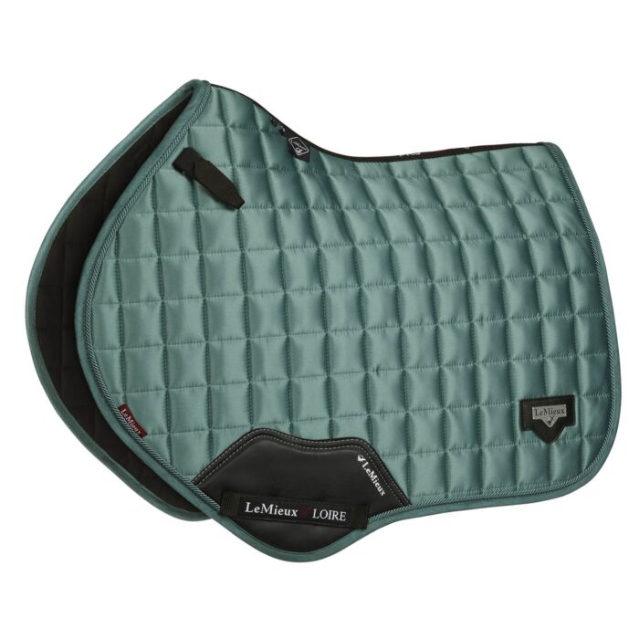 LeMIEUX Loire Classic Satin Square Zadeldek Sage
