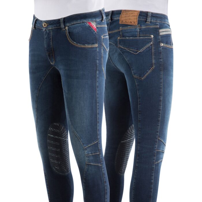 Animo Heren Jeans Rijbroek Moby