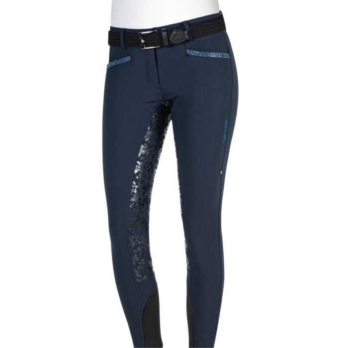 Equiline Dames Rijbroek Gladis Full-Grip Navy