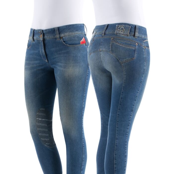Animo Dames Jeans Rijbroek Nordwin