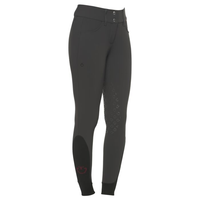 Cavalleria Toscana Dames Rijbroek American Full Grip Breeches Grijs