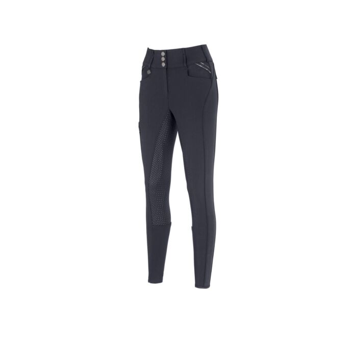 Pikeur Rijbroek Candela Glamour Full Grip Dark Shadow