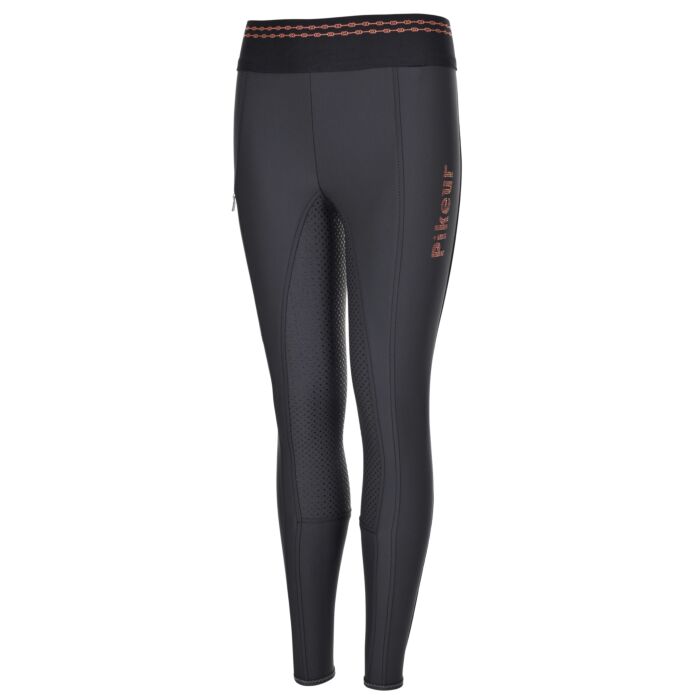 Pikeur Rijbroek Ida Grip Athleisure Girls Dark Shadow Rose Gold