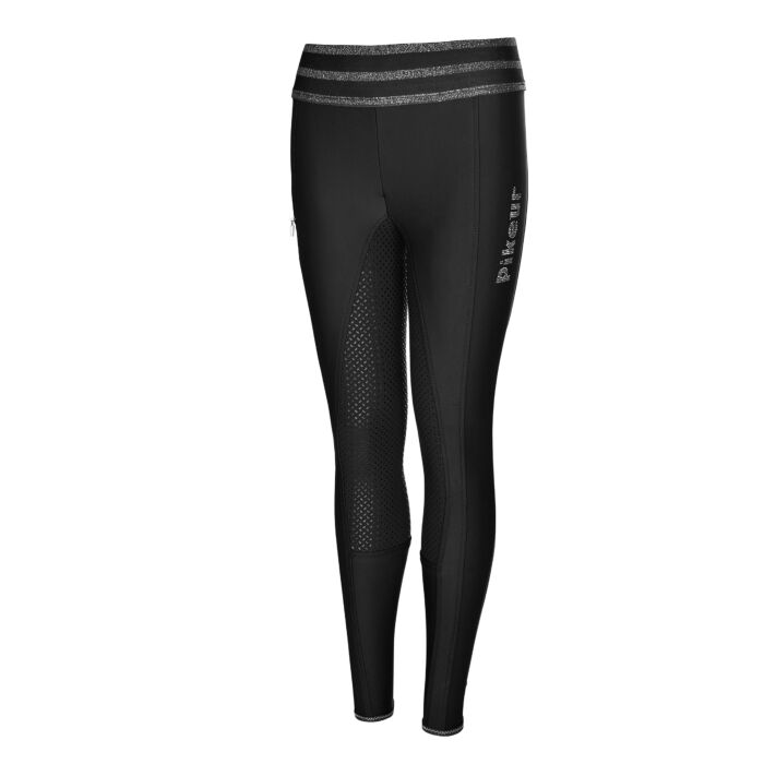 Pikeur Rijbroek Ida Grip Athleisure Girls Zwart