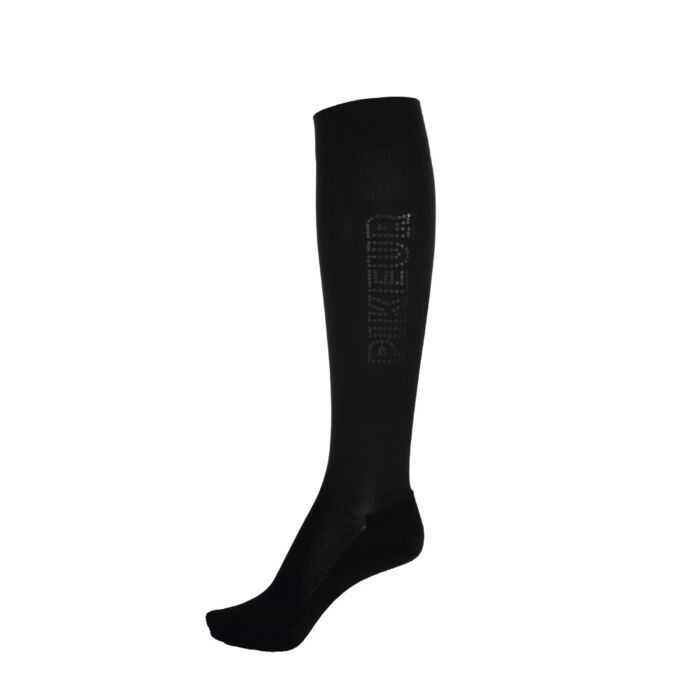 Pikeur Kniekousen Panty Pailletten Zwart