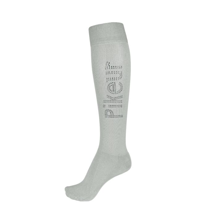 Pikeur Kniekousen Strass Light Grey