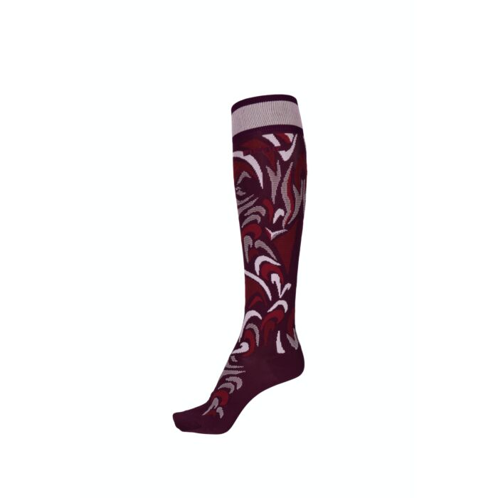 Pikeur Classic Kniekousen Flame Pomegranate