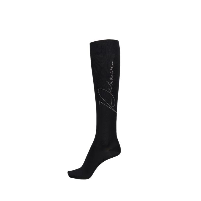 Pikeur Kniekousen Black Studs Grey