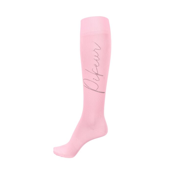 Pikeur Kniekousen Strass Classic Roze