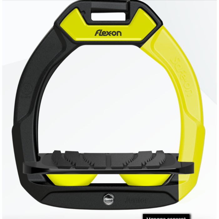 Flex-on Veiligheidsbeugels Safe-on Junior Geel