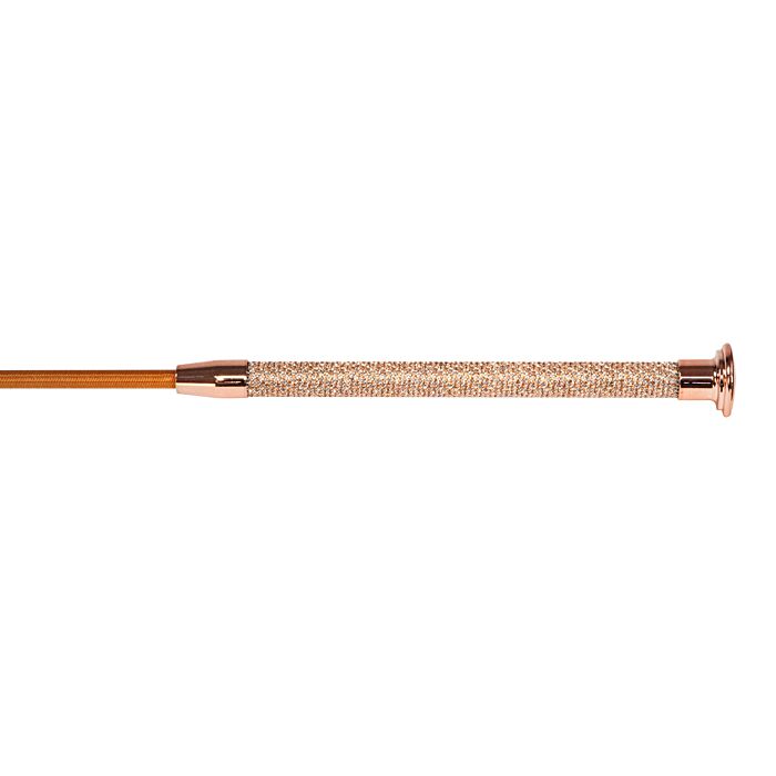 Equiline Dressuur zweep Glamour Copper