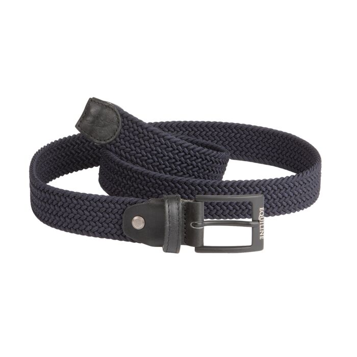 Equiline Elastische Riem Clayc Navy